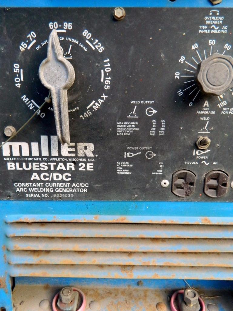 Miller Bluestar 2e AC/DC Arc Welder Generator