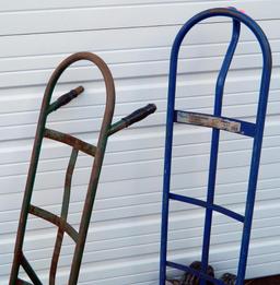 Two Metal Hand Trucks