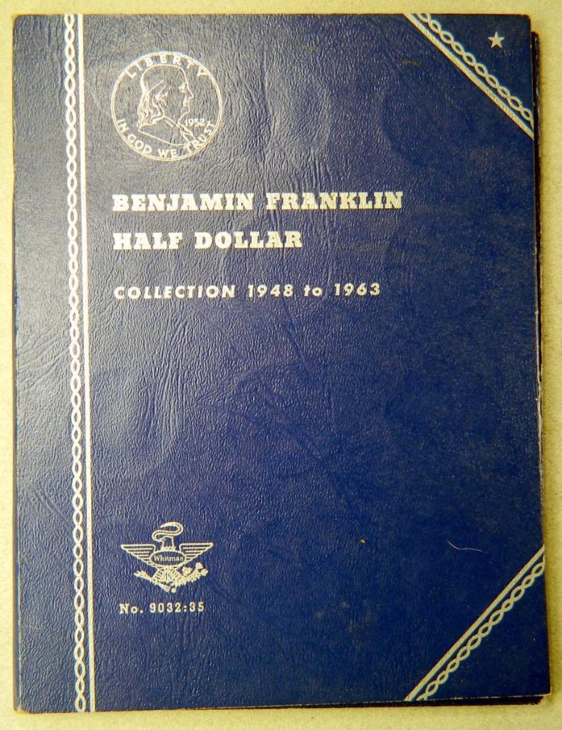 Benjamin Franklin Half Dollar Collection Folder, 1948-1963