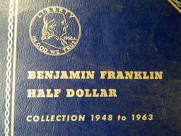 Benjamin Franklin Half Dollar Collection Folder, 1948-1963
