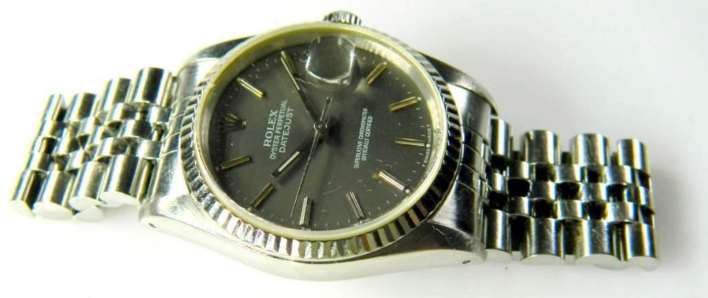 Rolex Oyster Perpetual Datejust Men's Wristwatch, 1989