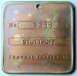 Geheime Staatspolizei Criminal Identification Disc, German WWII