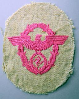 Fire Police Sleeve Patch, German WWII