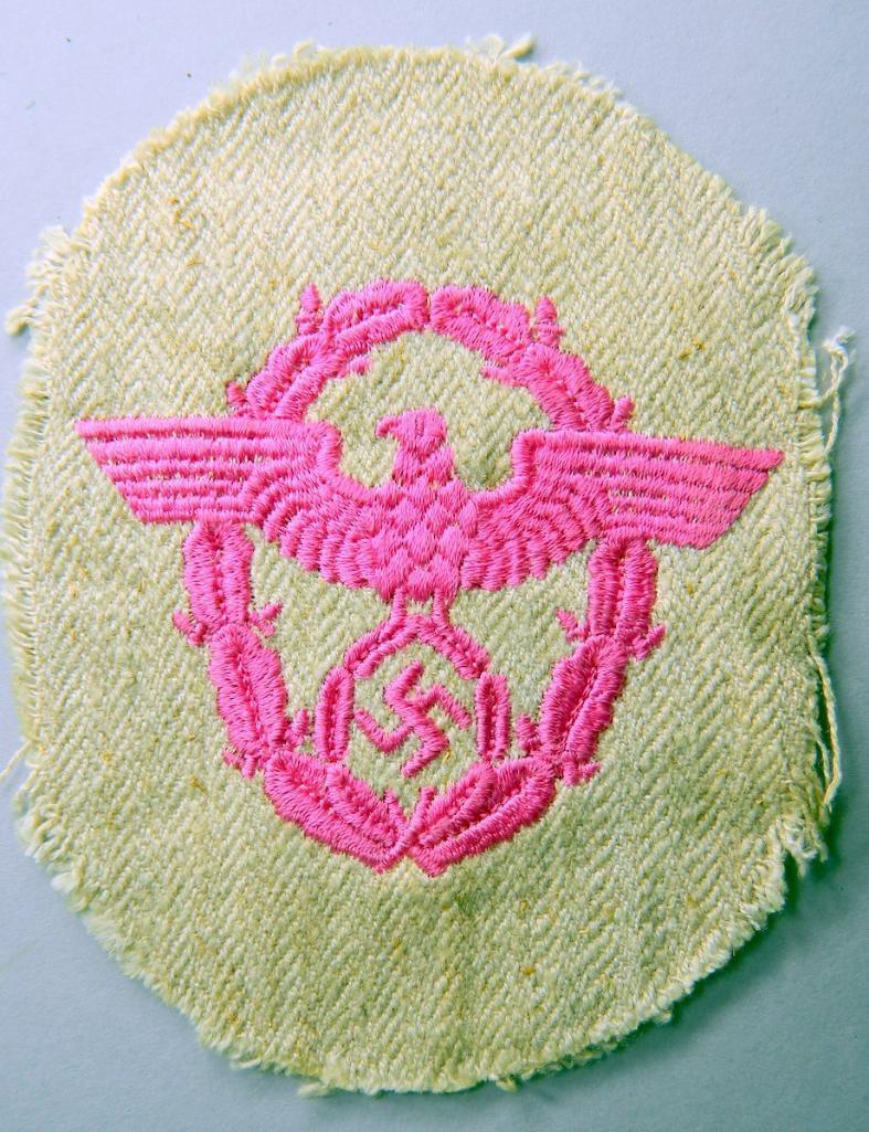 Fire Police Sleeve Patch, German WWII