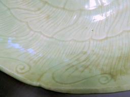 Large Celadon Bowl and Stand