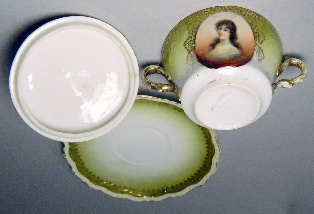 Collection of Mixed Porcelain Demitasse and Teacups, Saucers and Pitchers