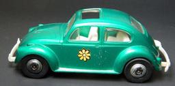 Vintage Hubley Toy Volkswagen VW Beetle Bug, Model 1840, 1960's