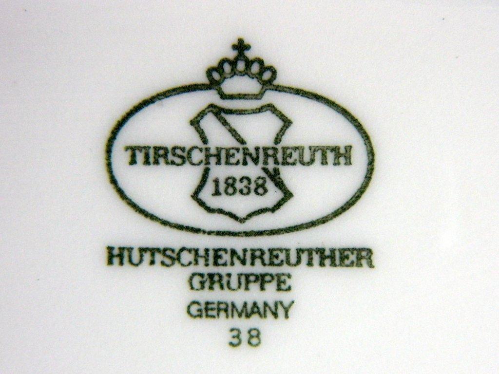 Tirschenreuth 1838 Hutschenreuther Gruppe Germany Oval Love Story Pastoral Plate