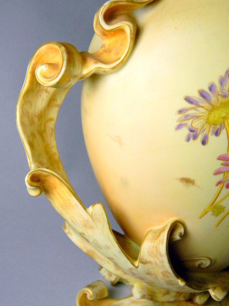 Royal Rudolstadt Decorative Floral Vase