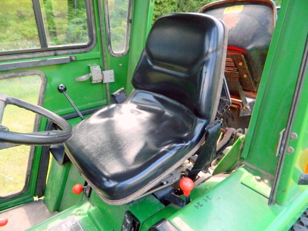 1996 John Deere 955 4x4 Tractor, Only 485 Hrs, Bucket, Backhoe and Cab