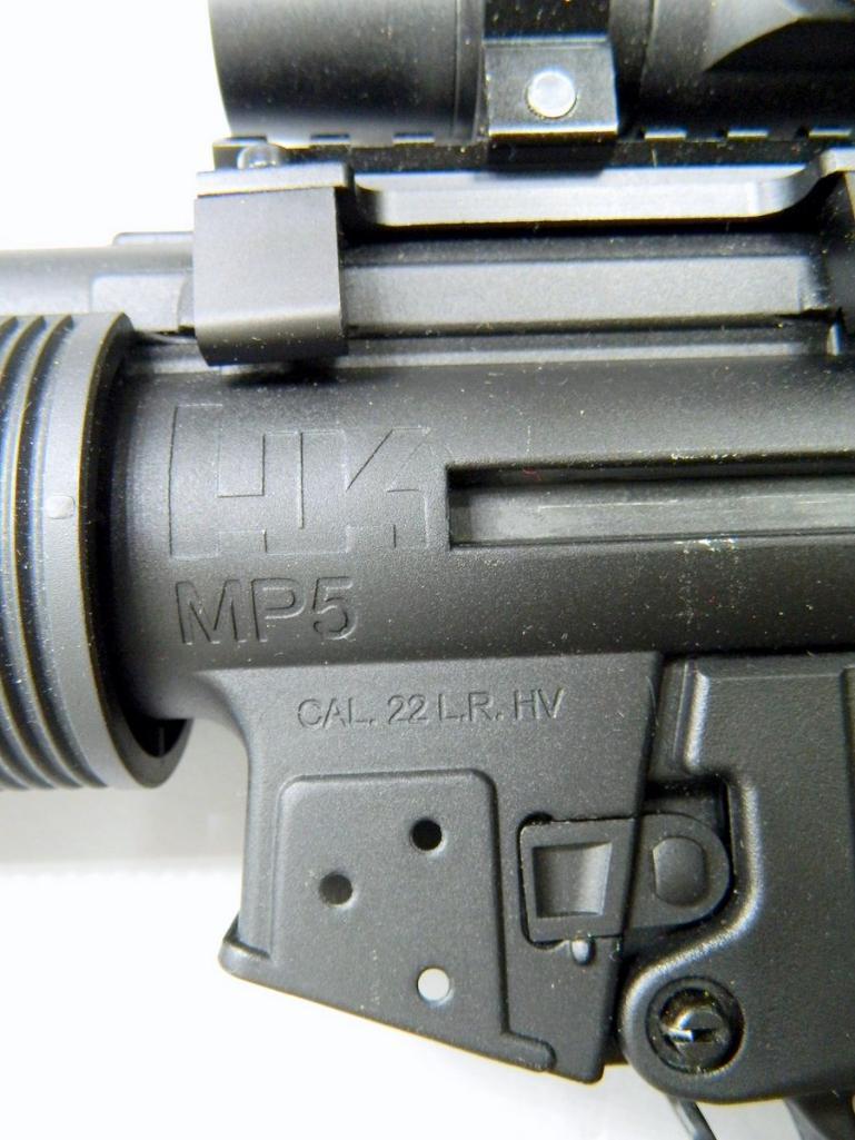 Walther HK MP5 A5 22LR Tactical Rimfire Rifle