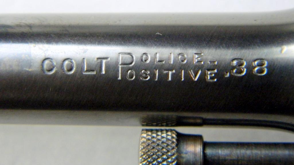 Colt Police Positive .38 Caliber Revolver