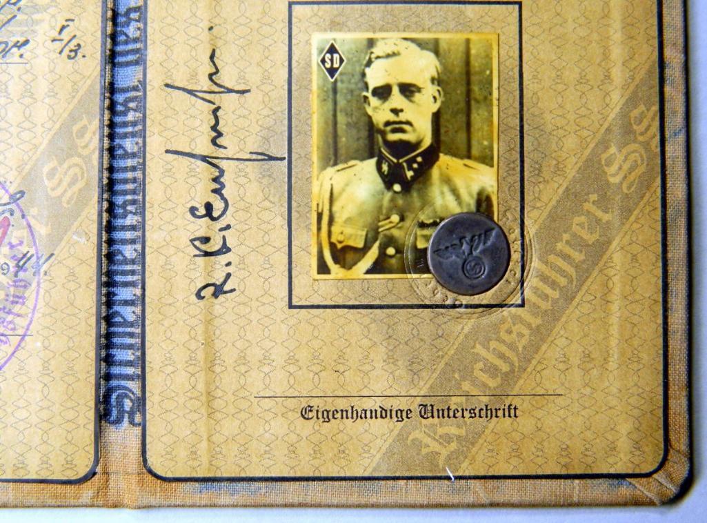 German Sicherheitsdienst des RFSS SD Soldier ID Booklet