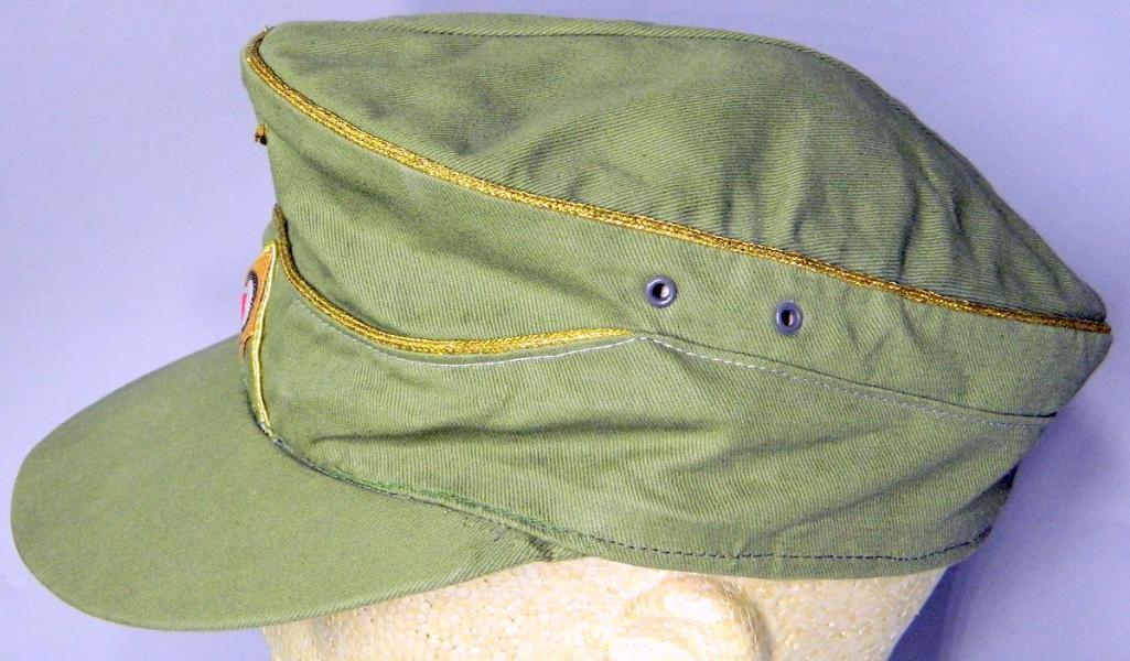 WWII Army Afrika Korps General M-43 Cap