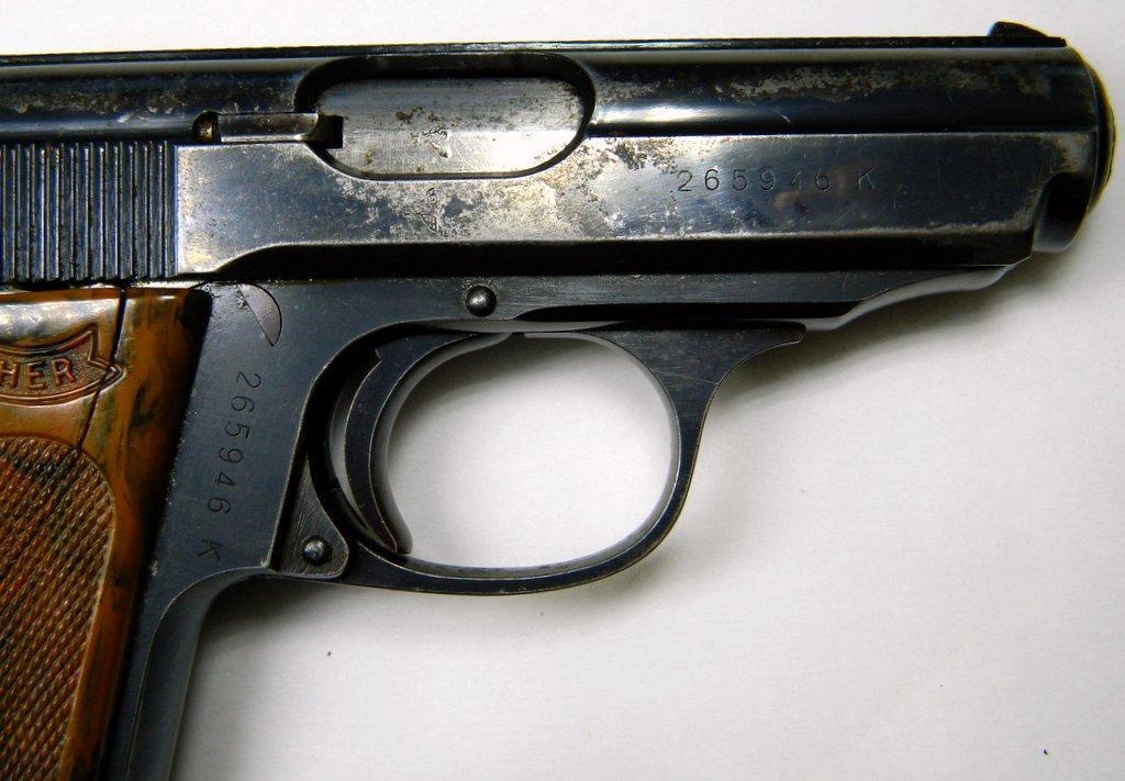 Walther PPK 7.65mm Cal Semi-auto Pistol