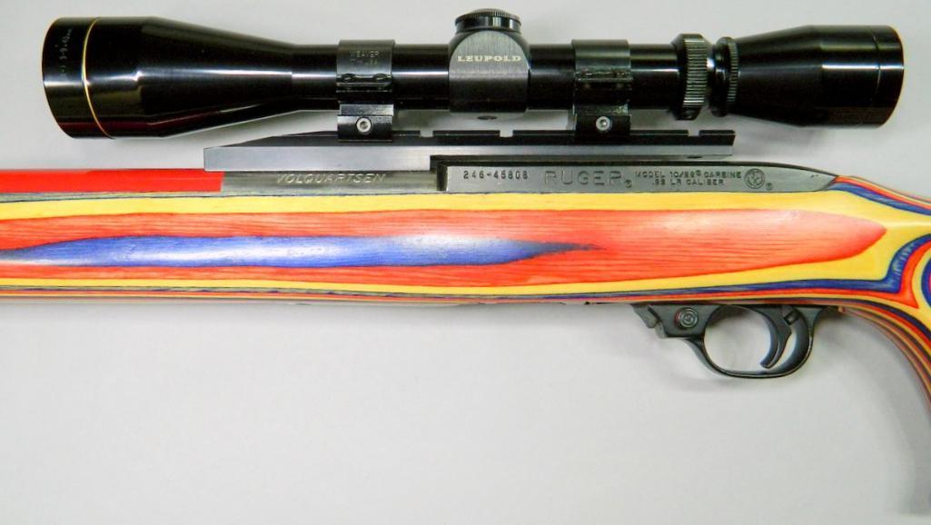 Ruger Model 10/22 Custom .22 Caliber Rifle with Volquartsen Barrel