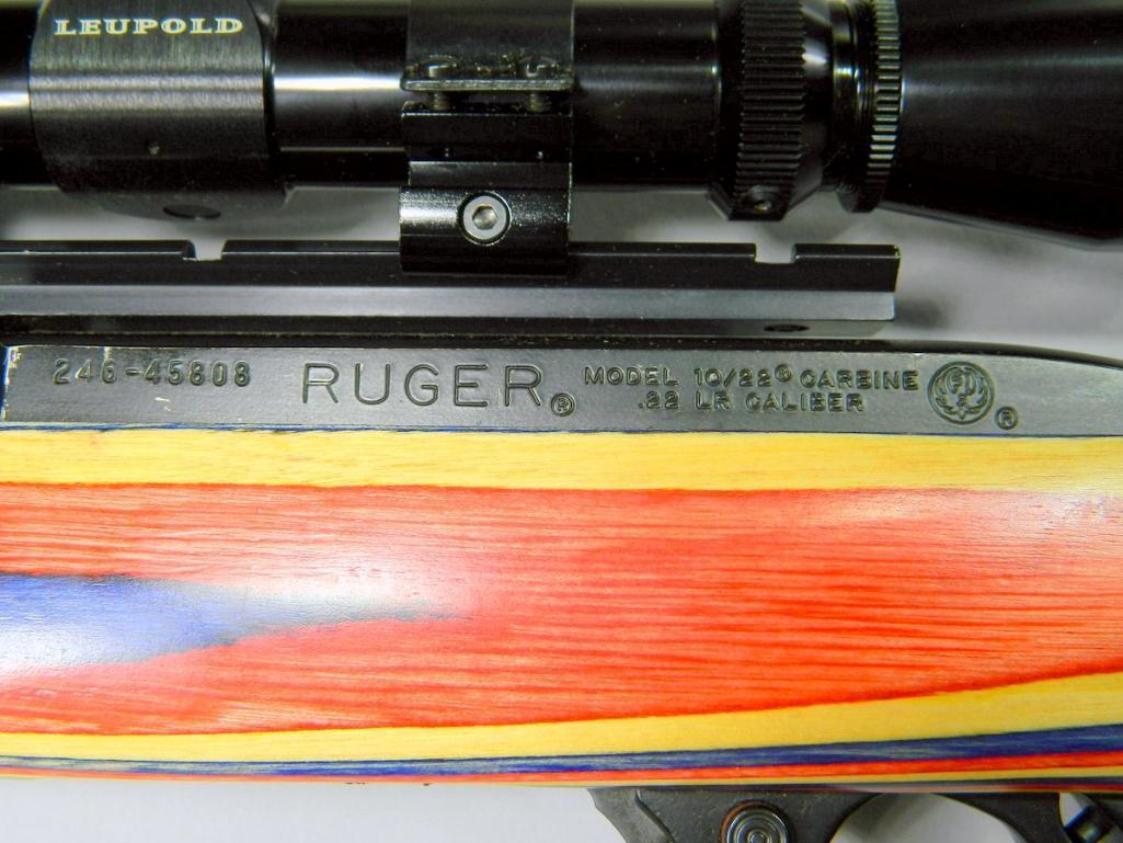 Ruger Model 10/22 Custom .22 Caliber Rifle with Volquartsen Barrel