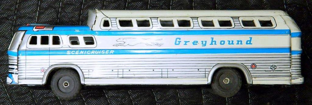 Greyhound Destination Bus With Rare Original Box