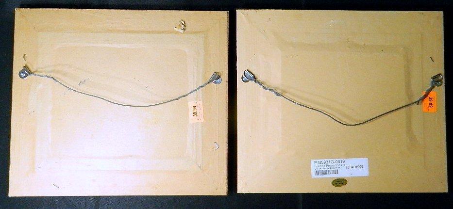 Pair Contemporary O/C Nautical Paintings Including One by F. Harvey