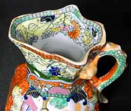 Mason's Patent Ironstone China "Conversation Pattern" Pitcher