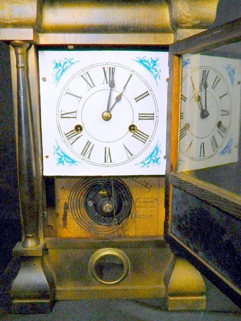 Antique Mantel Clocks Grouping, Seth Thomas and E. Ingraham & Co.