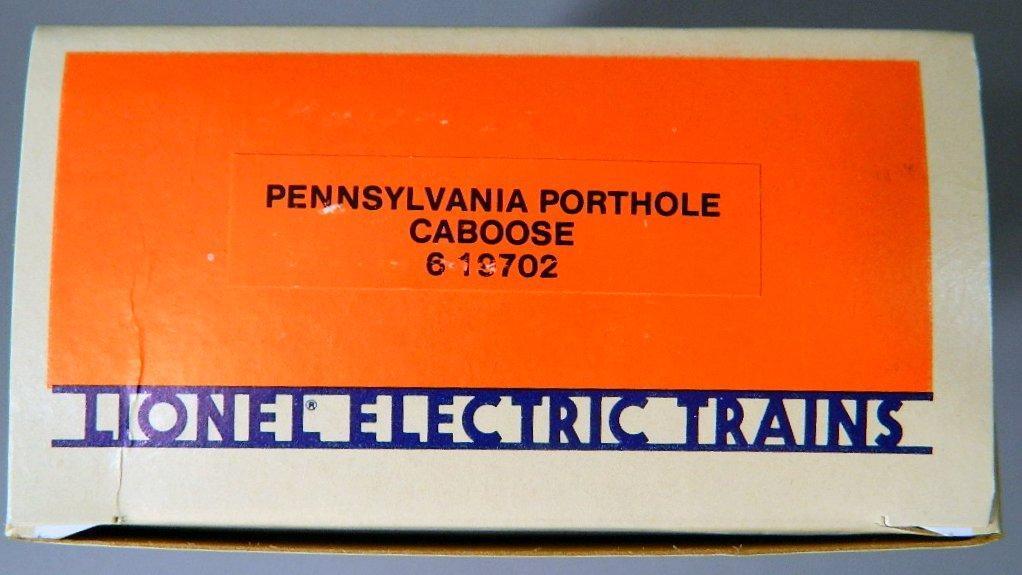 Lionel Electric Trains Porthole Cabooses