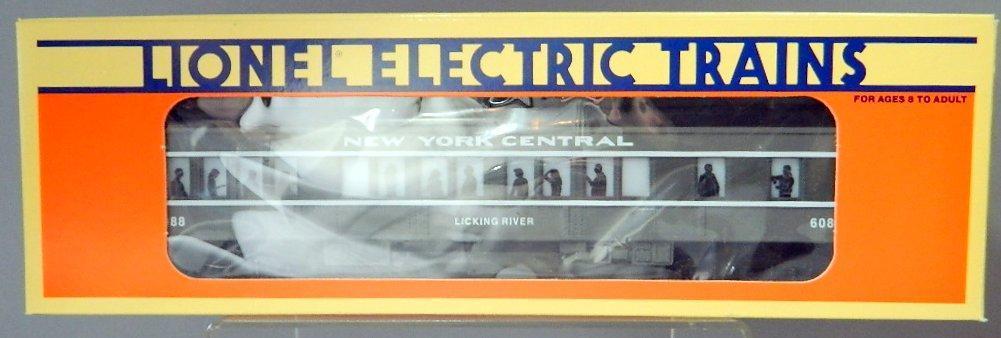 Lionel Electric Trains New York Central Observation, Passenger, and Baggage Cars