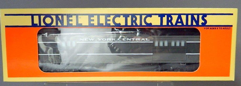 Lionel Electric Trains New York Central Observation, Passenger, and Baggage Cars