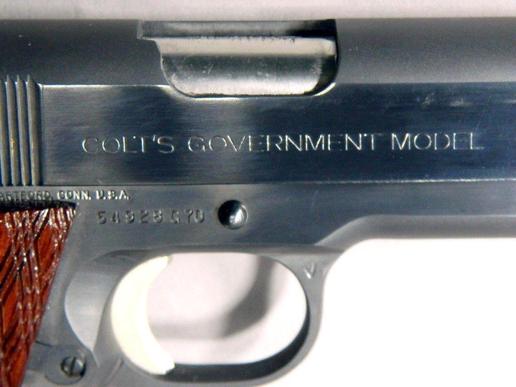 Colt Mark IV Series 70 Government Model 45 Auto Pistol