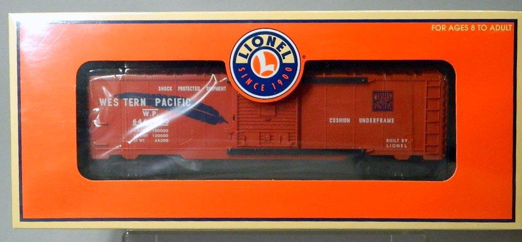 Lionel Chicagoland LRC Union Pacific Uncle Herb Action Car - Seventh Car Produced, and WP Boxcar