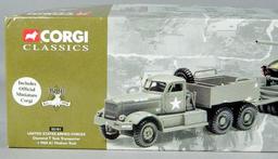 Corgi Classics USAF Diamond T Tank Transporter and M60 AI Medium Tank