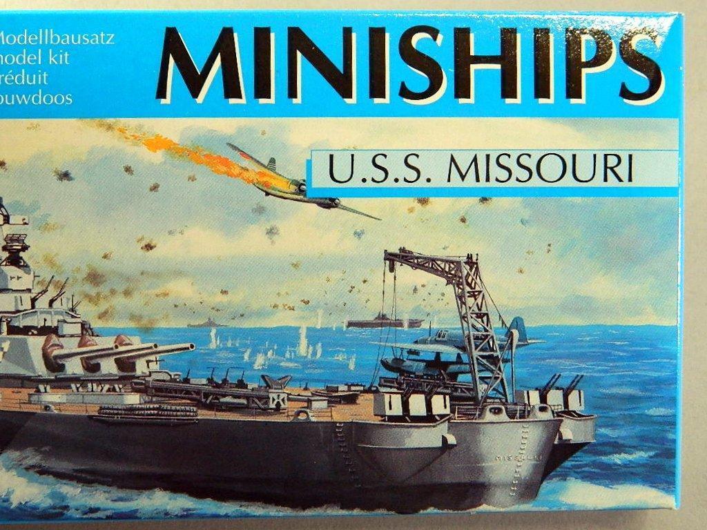 Revell Miniships Model Kits: U.S.S. Missouri and U.S.S. Iowa