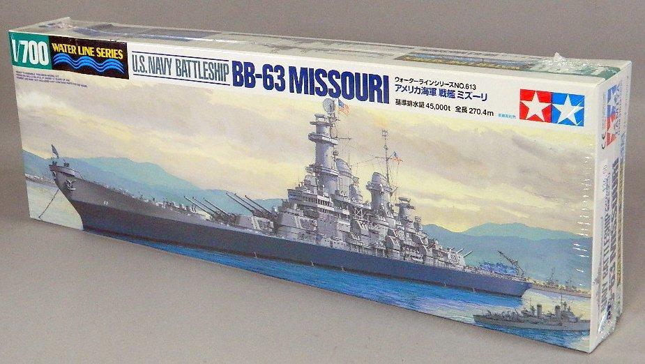 Tamiya and Fujimi U.S. Battleship Model Kits