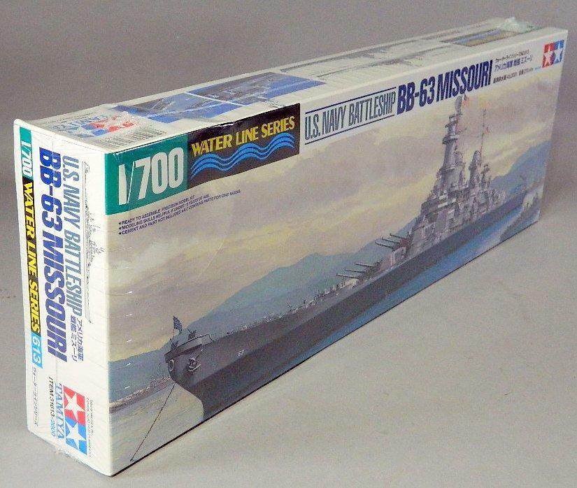 Tamiya and Fujimi U.S. Battleship Model Kits