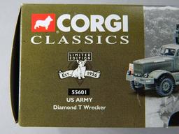 Corgi Classics Die-Cast U.S. Army Diamond T Wrecker Vehicle