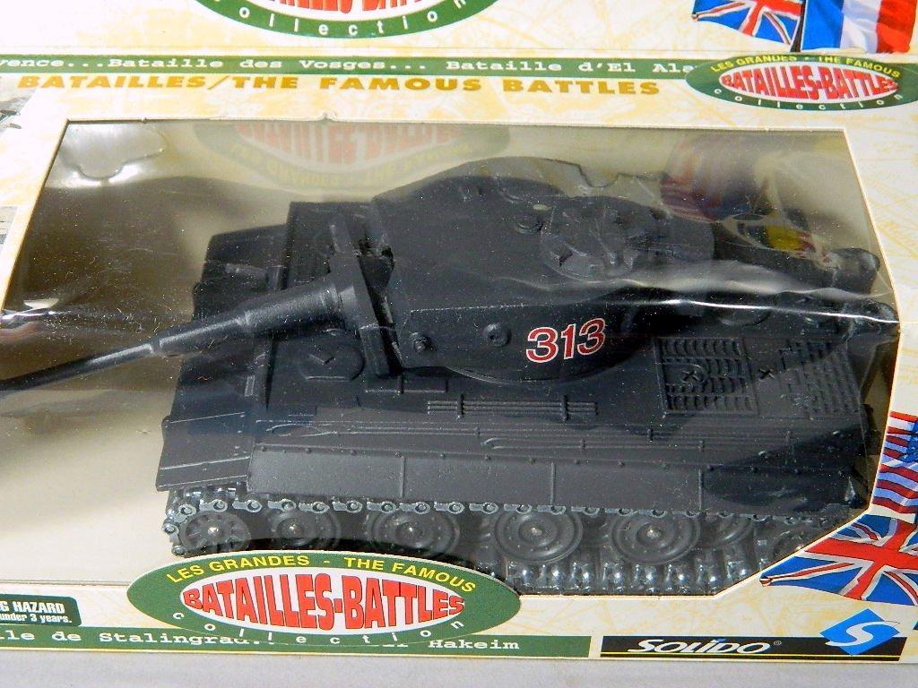 Solido Die-Cast Tanks: Victory JagDPanther and Batailles-Battles Tigre