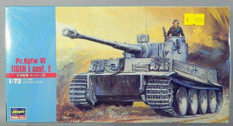 Hasegawa Model Kits: German Army Panzerkampfwagen VI Tiger I Tanks