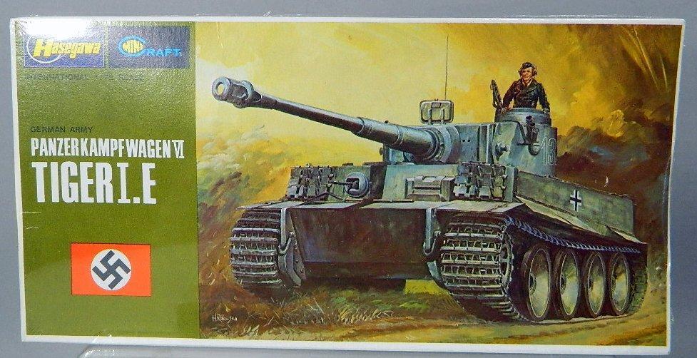 Hasegawa Model Kits: German Army Panzerkampfwagen VI Tiger I Tanks