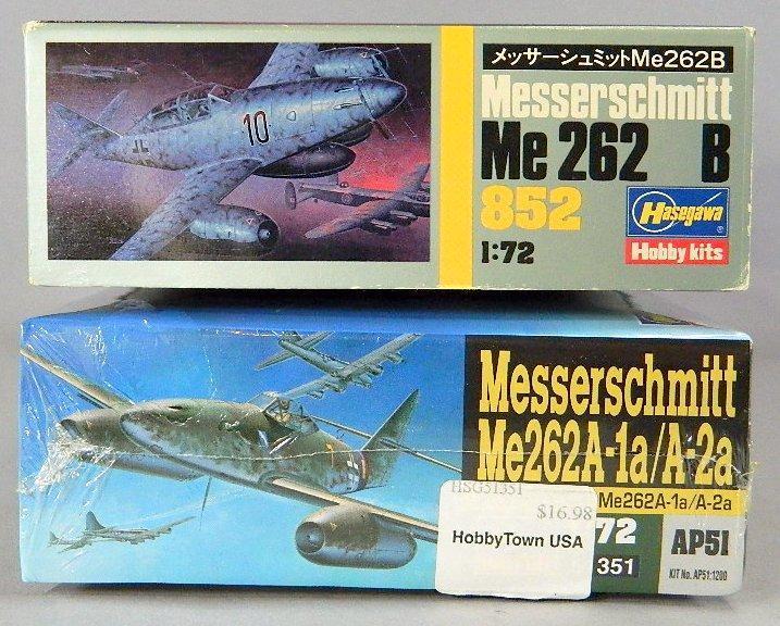 Hasegawa Model Aircraft: Messerschmitt Me 262 A and 262 B