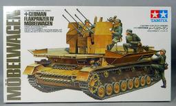 Tamiya Model Tanks: German Flakpanzer IV Mobelwagen and Tiger I