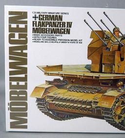 Tamiya Model Tanks: German Flakpanzer IV Mobelwagen and Tiger I