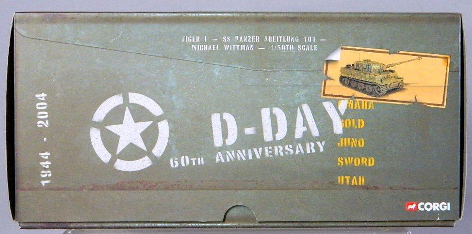 Corgi D-Day 60th Anniversary Model Tank: Tiger I SS Panzer Abeitlung 101 Michael Wittman