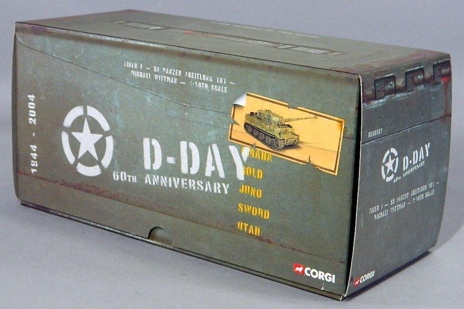 Corgi D-Day 60th Anniversary Model Tank: Tiger I SS Panzer Abeitlung 101 Michael Wittman