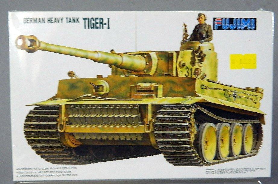 Fujimi Model Tanks: German Heavy Tank Destroyer Elephant and German Heavy Tank Tiger-1