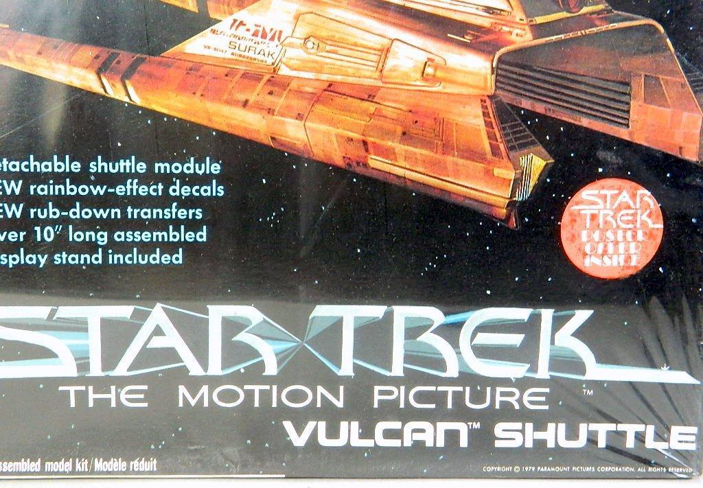 AMT Star Trek Vulcan Shuttle Model Kit and Box