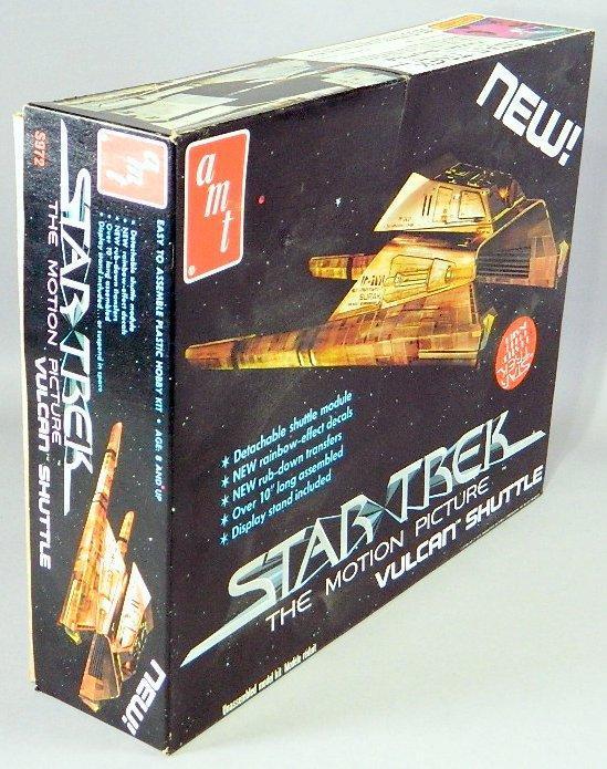 AMT Star Trek Vulcan Shuttle Model Kit and Box