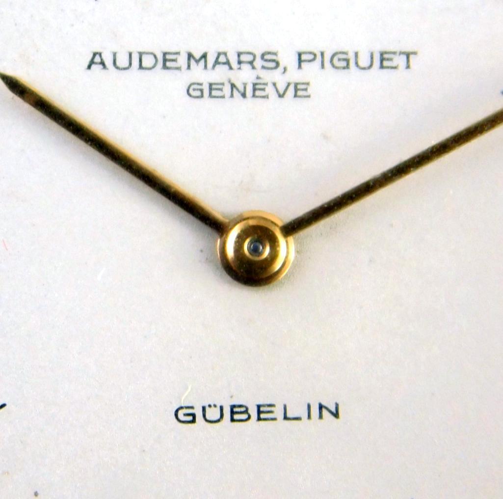 Rare Audemars Piguet Ultra-thin 18k Yellow Gold Men's Vintage Wristwatch