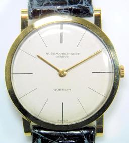 Rare Audemars Piguet Ultra-thin 18k Yellow Gold Men's Vintage Wristwatch