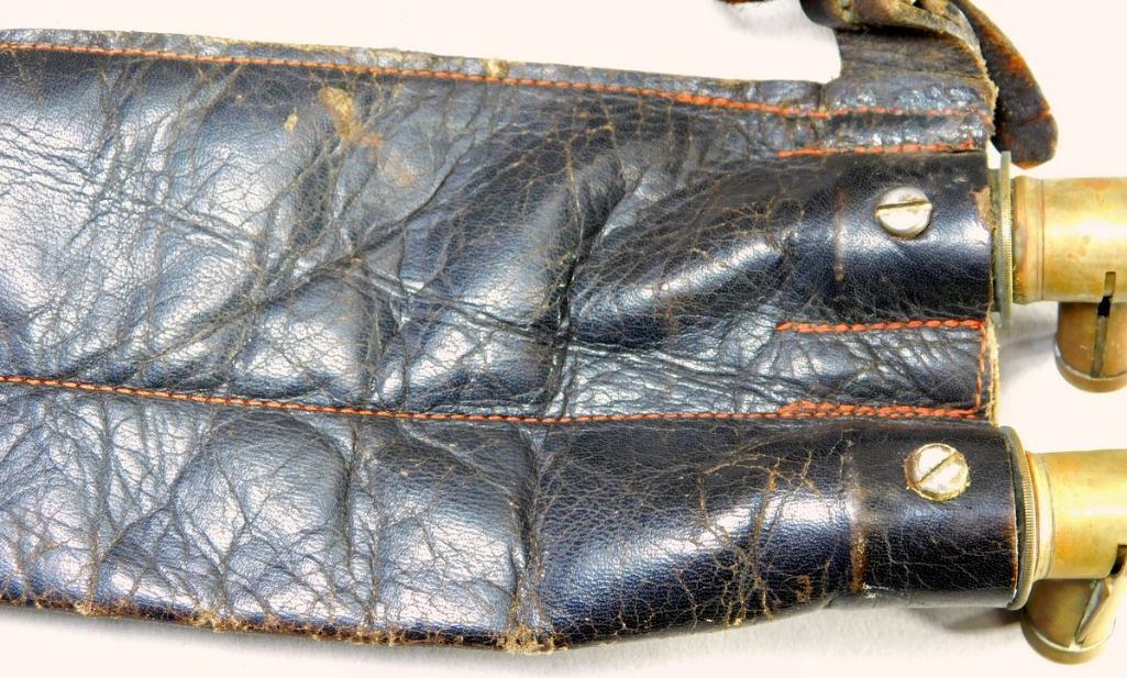 Antique Leather Double Shot Belt