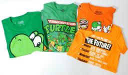 Assorted Children's Licensed T-Shirts, 22 Units